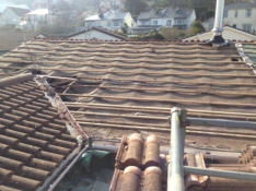 tiled roofing